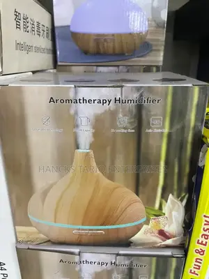Wood Grain Aromatherapy Humidifier