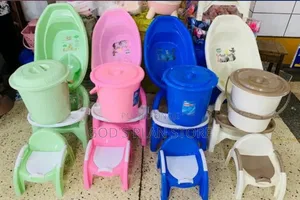 Baby Basin Set Of(Potty ,Feeding Chair, Bucket And Basin