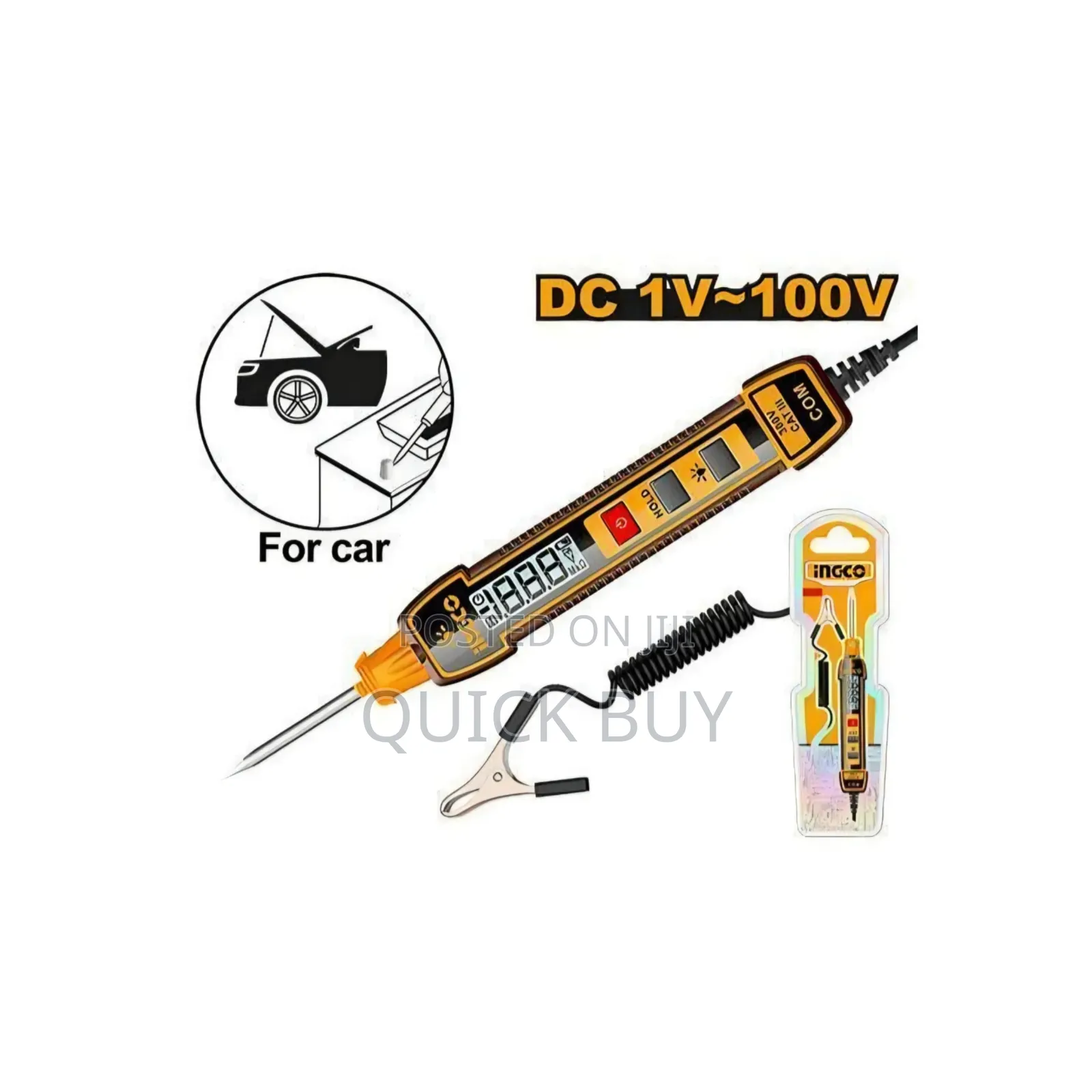Ingco Digital Automotive Circuit Tester Regulator