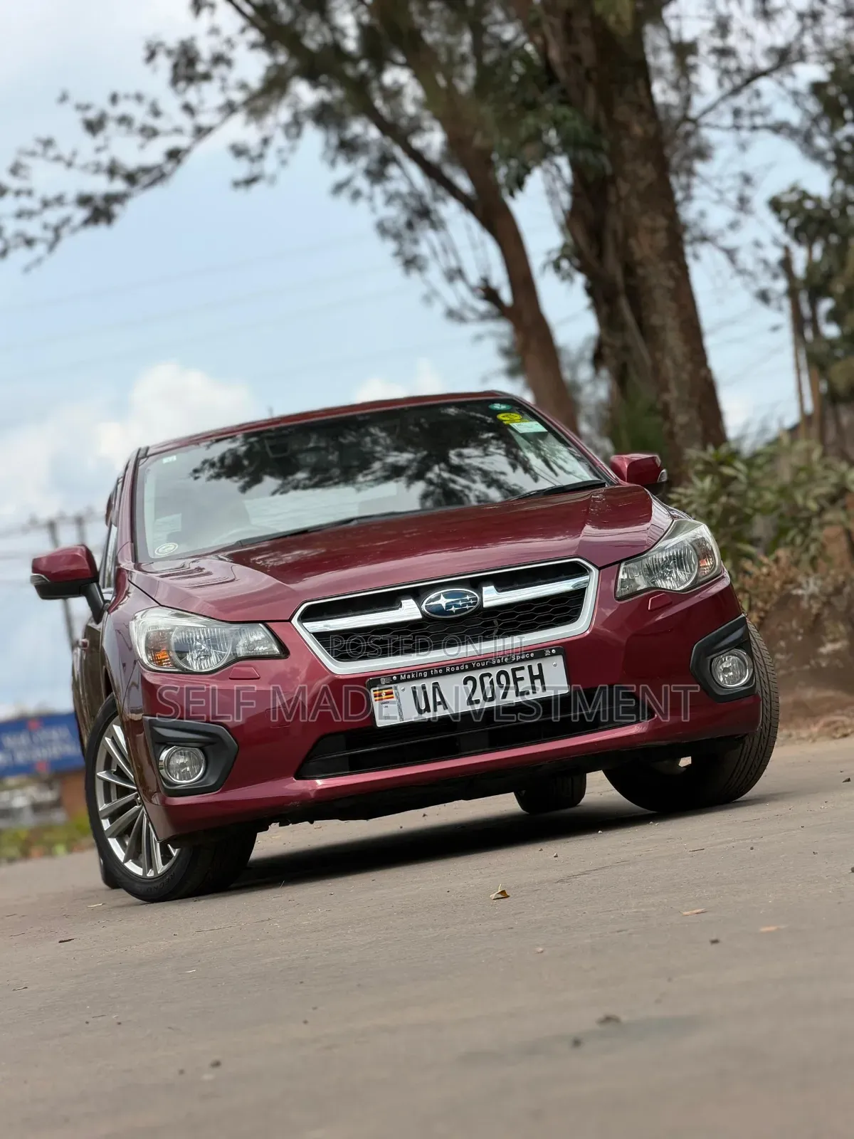 Subaru Impreza 2012 Brown