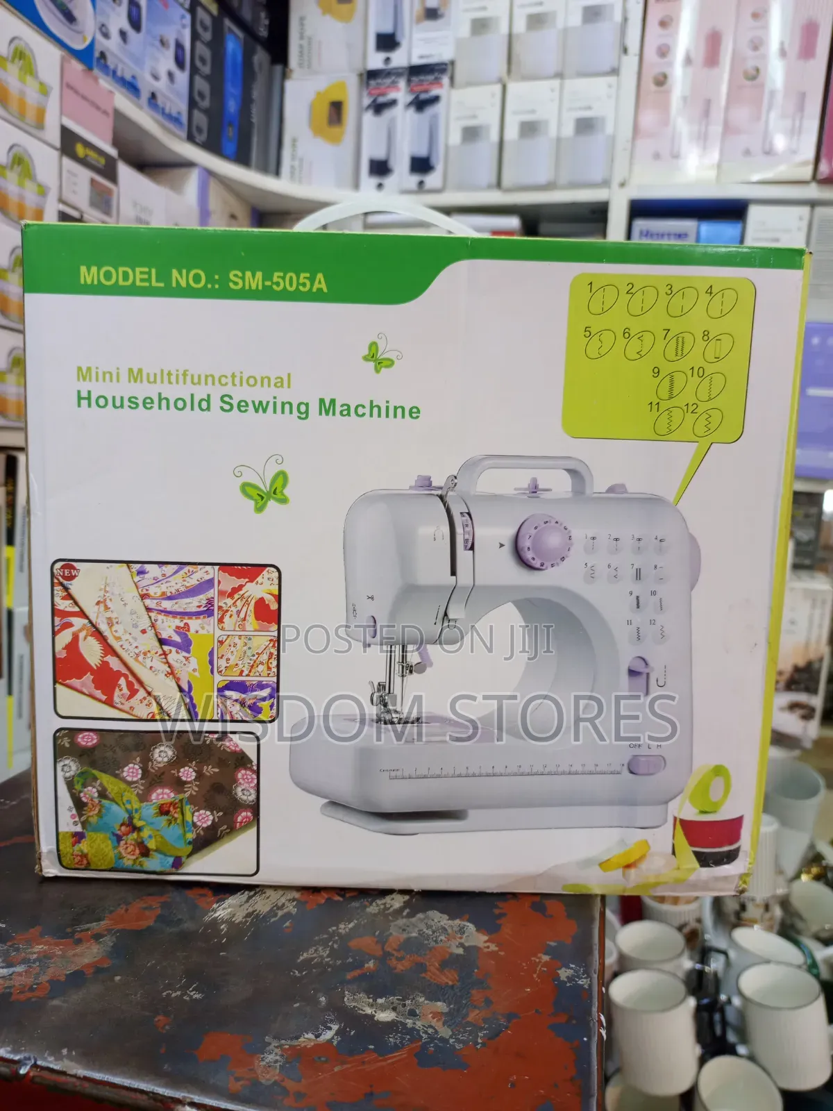 Sm-505a Mini Multifunctional Household Sewing Machine