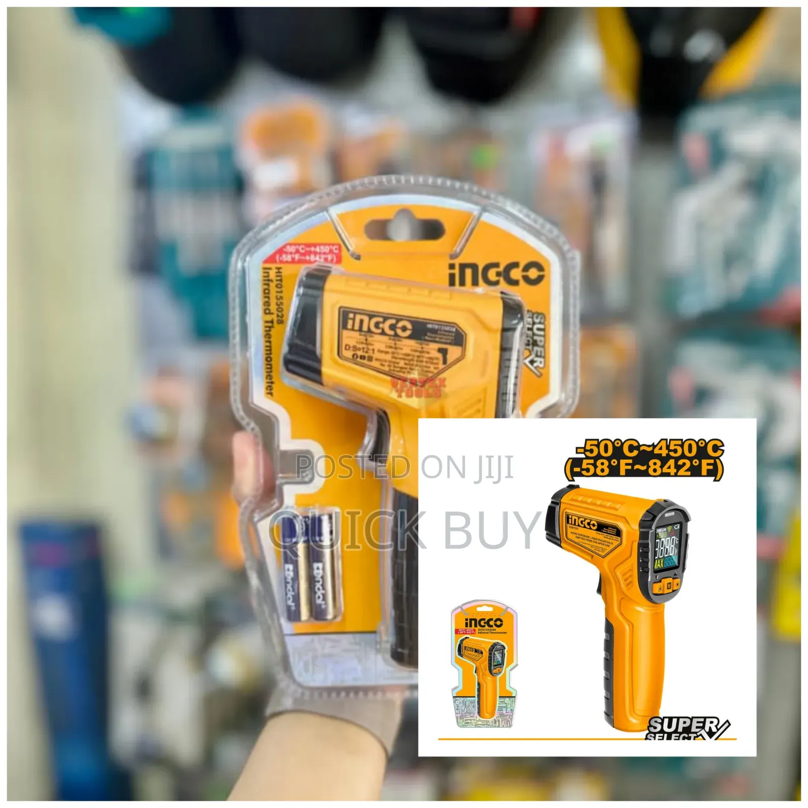 Ingco Industrial Infrared Thermometer