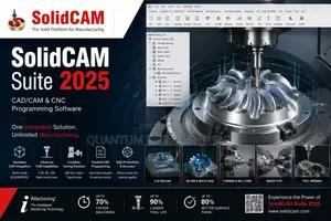 Solidcam Suite 2025 | Cad/Cam and CNC Programming Software
