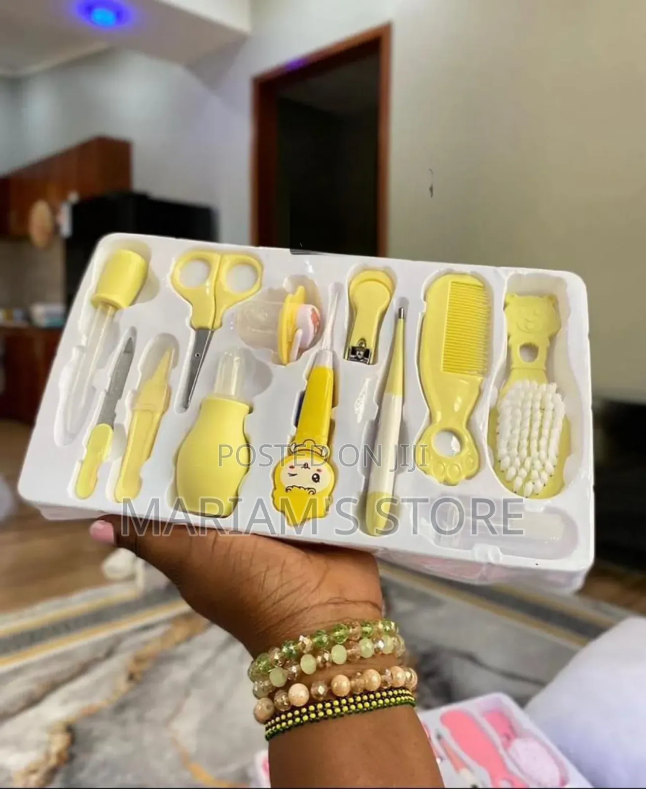 Baby Grooming Kit Contains Essential Tools Such As Safety Scissors Etc