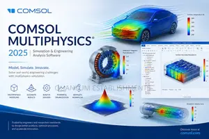 Comsol Multiphysics 2025 | Simulation Engineering Analysis Software