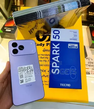 New Tecno Spark 50 128 GB Purple
