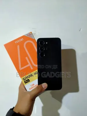 New Tecno Spark 40 Pro 256 GB Black