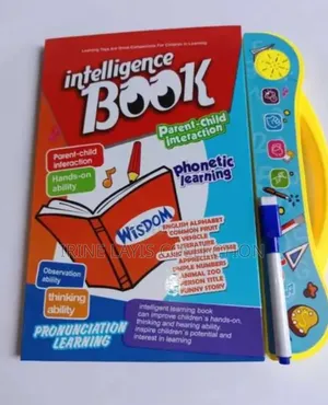 Children Intelligence Book and Interactive Electronic Learning Book