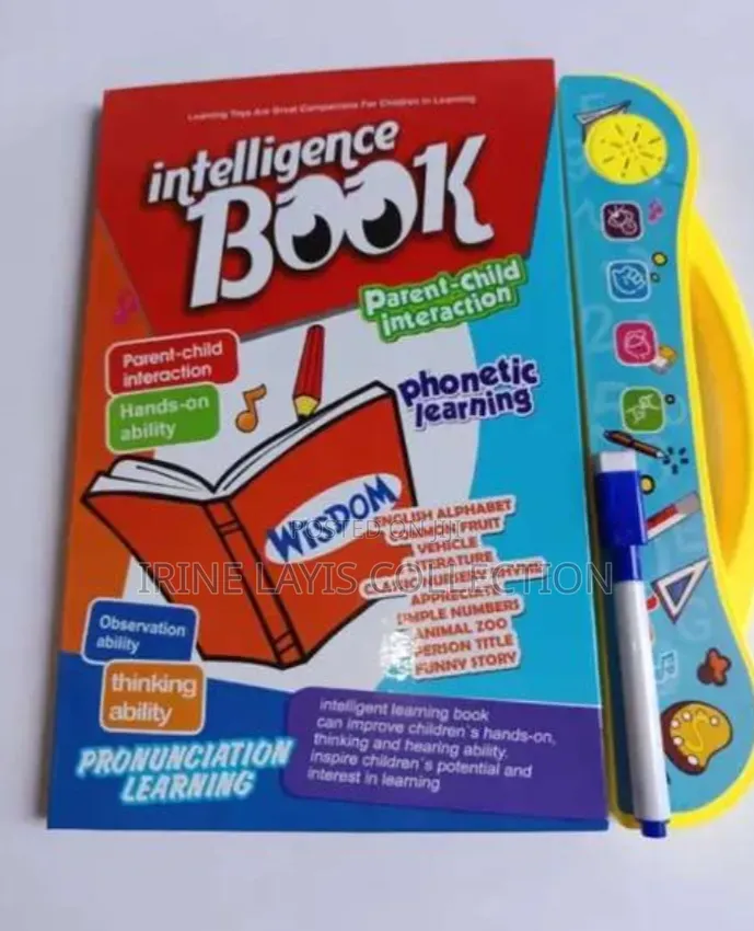 Children Intelligence Book and Interactive Electronic Learning Book