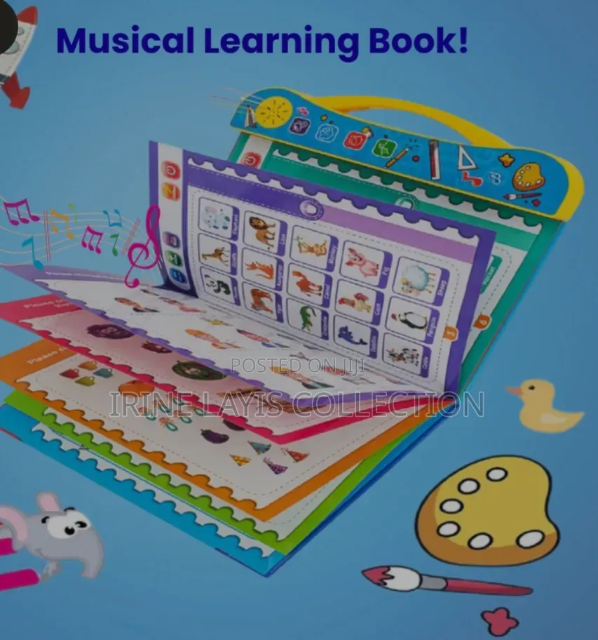 Children Intelligence Book and Interactive Electronic Learning Book