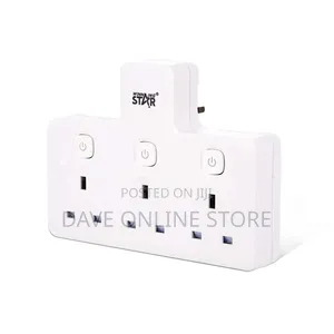 Winning Star Uk Plug Extension Socket – 3 Outlets, 2500w, 10a,