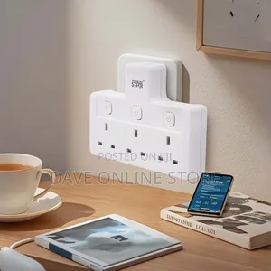 Winning Star Uk Plug Extension Socket – 3 Outlets, 2500w, 10a,