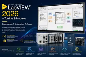 National Instruments Labview 2026 + Toolkits and Modules Software
