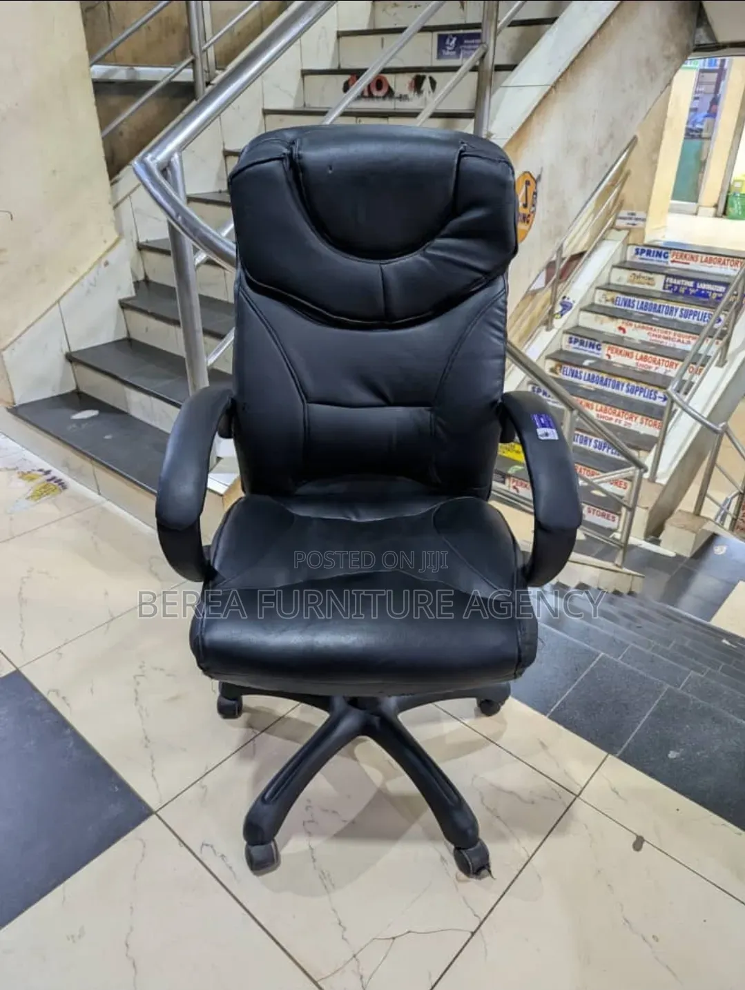 Complete High Back Leather Office Chair