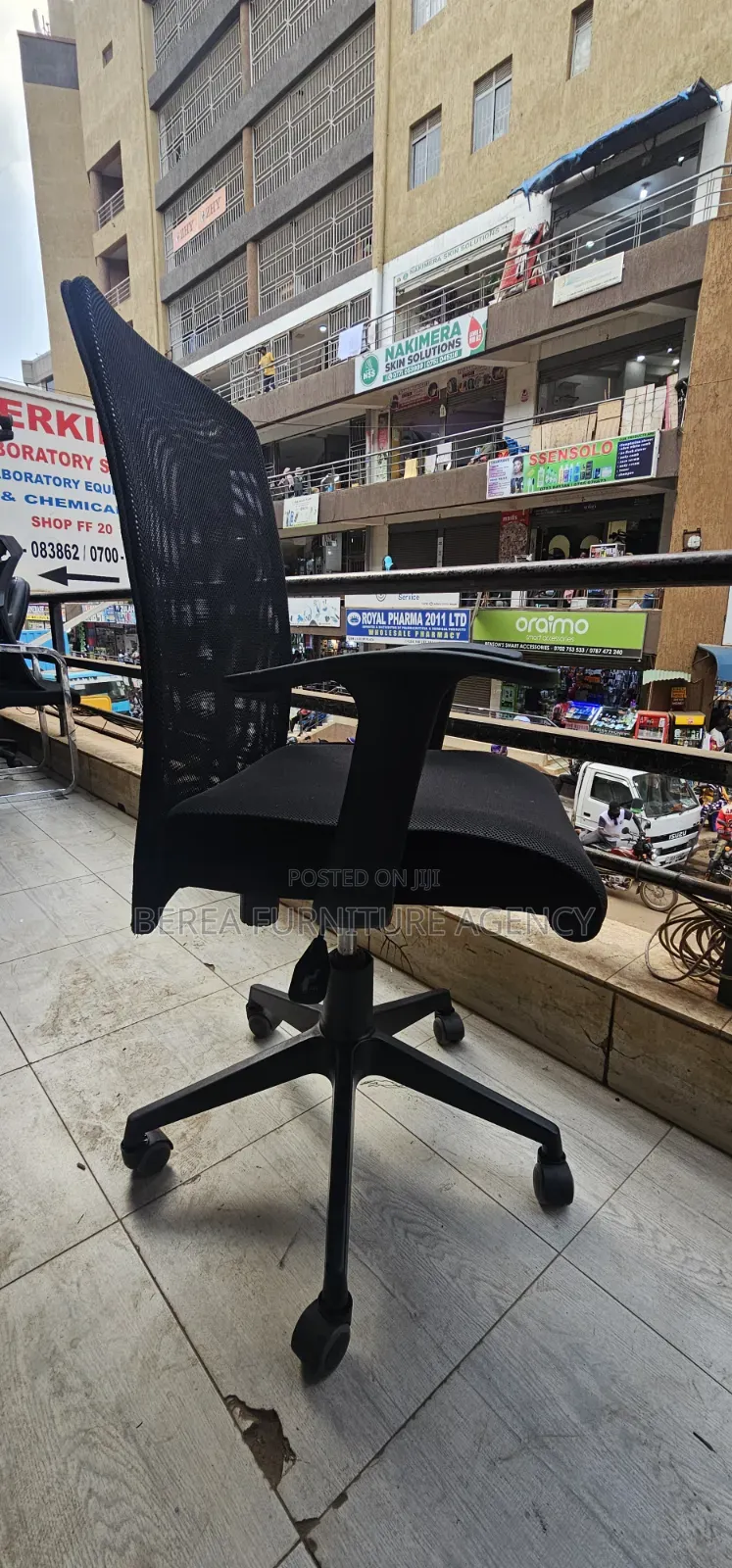 Mesh Transparent Back Office Chair