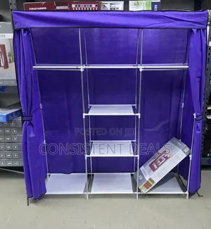 Portable 3 Collum Wardrobe