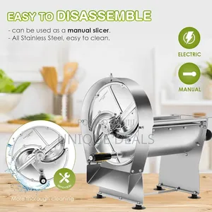 Commercial Manual Vegetable Slicer, 0.2-12mm