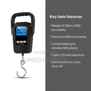 Portable Digital Electronic Luggage Scale