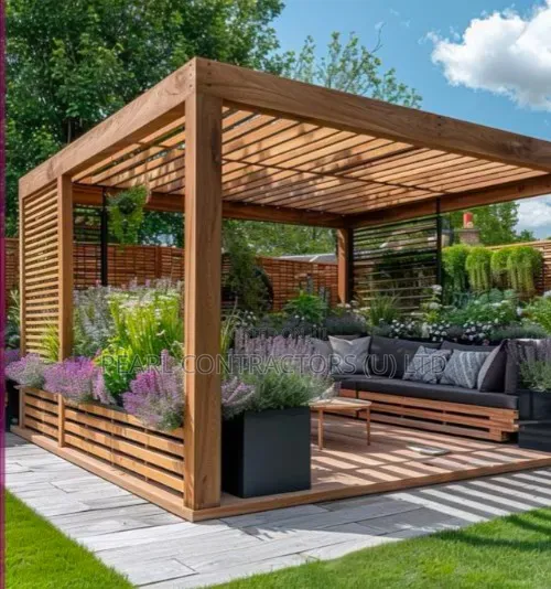 Elegant Pergola Gazebo Construction