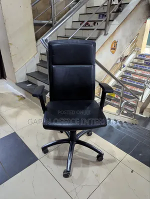 Second Hand Long Back Adjustable Office Chair