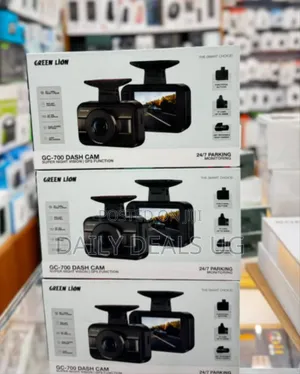 Green Lion Gc-700 Dash Cam With Super Night Vision GPS Function