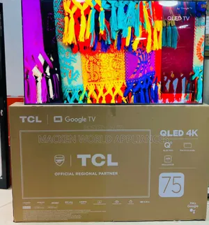 TCL 75 Inches Qled Pro Ultra Hd Smart Google Tv 75c655 Dolby Atmos