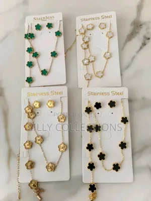 Stainless Steel Necklace Set