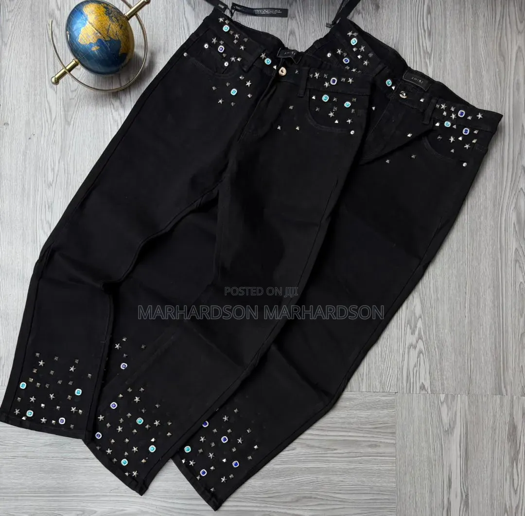 Printed Wide Leg Men Pants