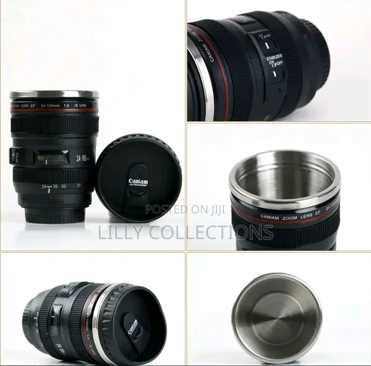 Camera Lens Coffee Mug