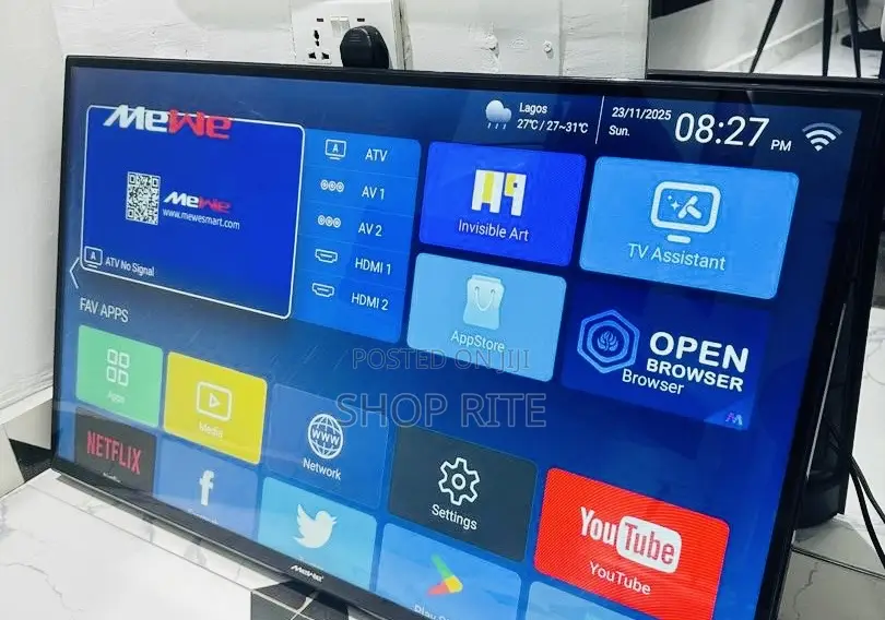 Me We 43 Inches Smart Google TVS