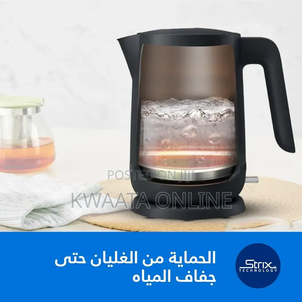 Philips Electric Kettle 1.7ltrs, 1000 Series, 360° Pirouette Base
