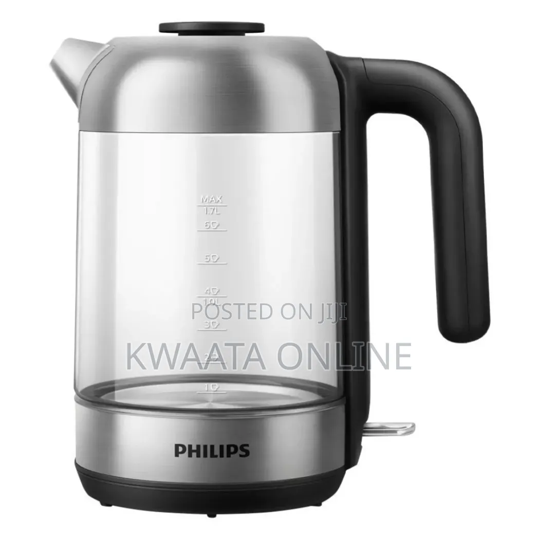 Philips 5000 Series Glass Electric Kettle - 1.7ltrs,