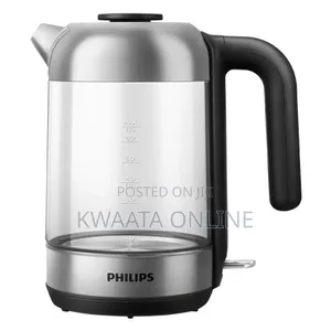 Philips 5000 Series Glass Electric Kettle - 1.7ltrs,