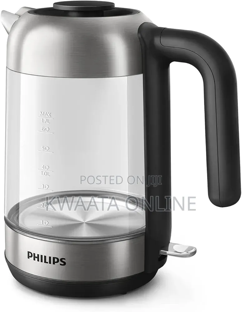 Philips 5000 Series Glass Electric Kettle - 1.7ltrs,