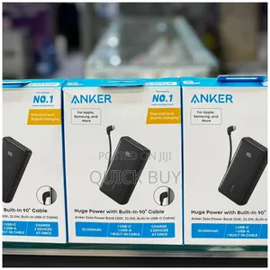 Anker Zolo 20,000mah Huge Power With Built in Usb-C Cable