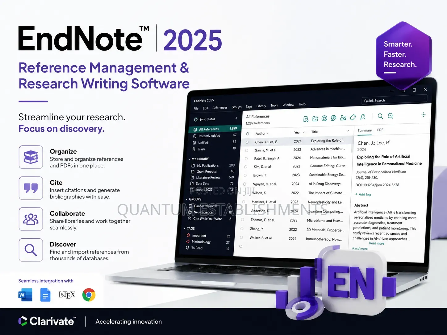Endnote 2025 | Reference Management and Research Writing Software