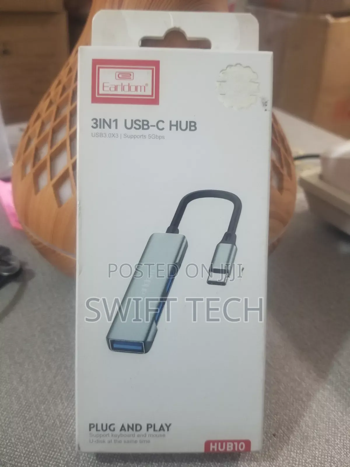 Earldom 3 in 1 Usb C Hub 10