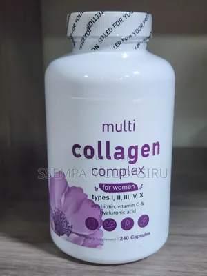 Multi Collagen Complex For Women 240 Capsules