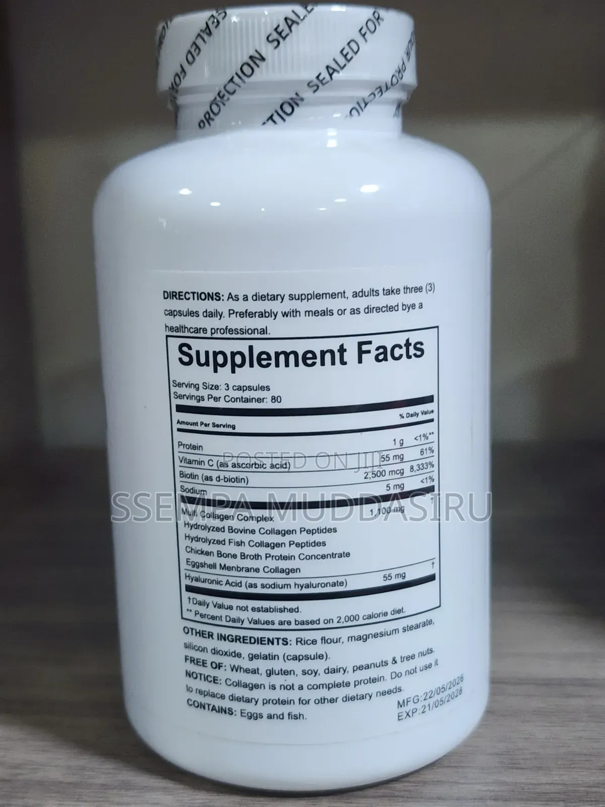 Multi Collagen Complex For Women 240 Capsules