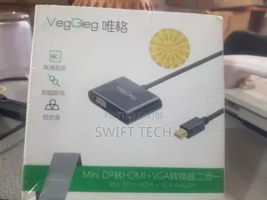 Veggies Mini Dp,Hdmi +Vga Adapter
