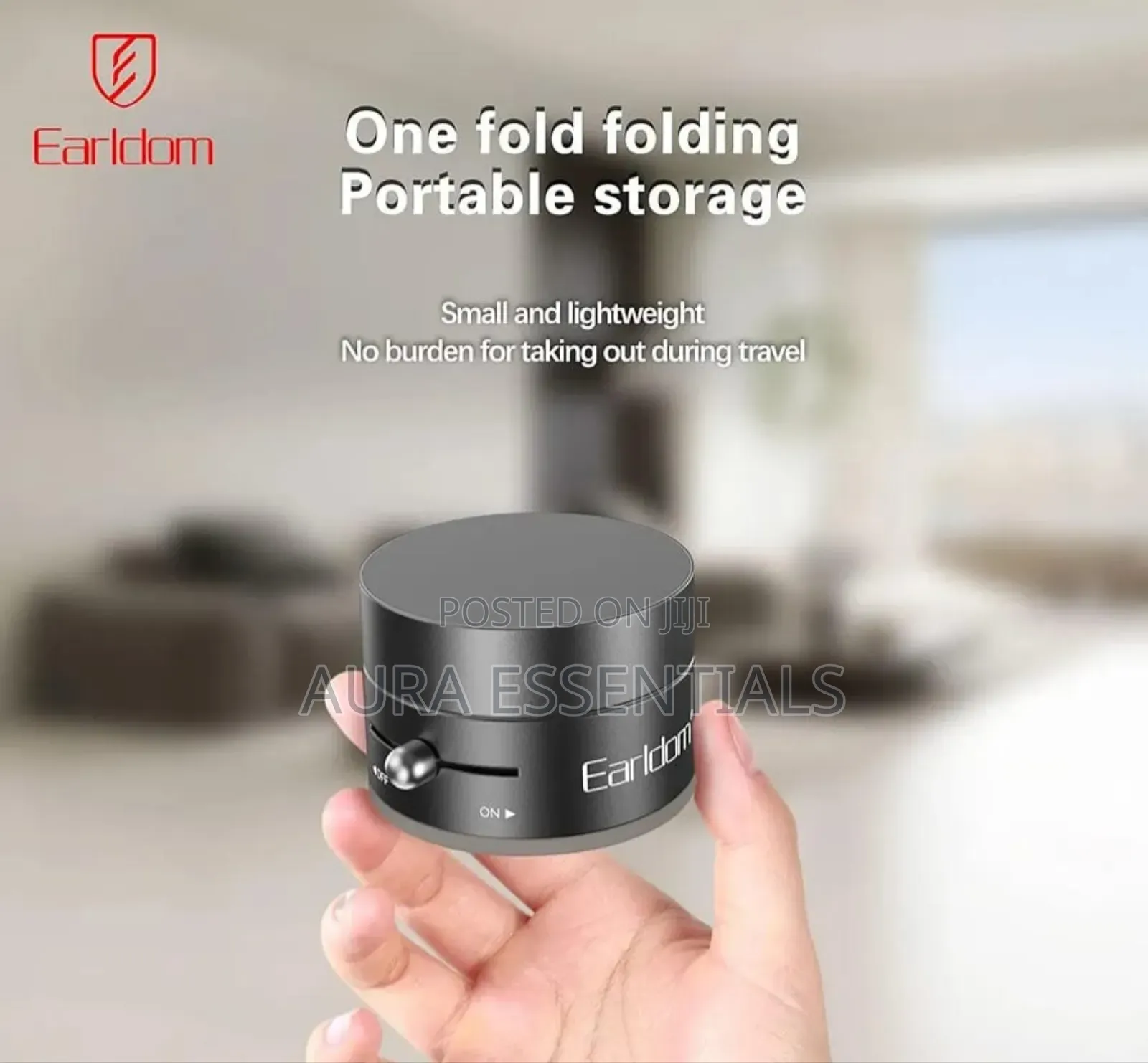 Earldom Foldable Magnetic Suction Car Phone Holder