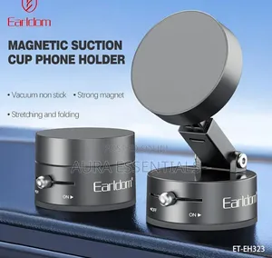 Earldom Foldable Magnetic Suction Car Phone Holder