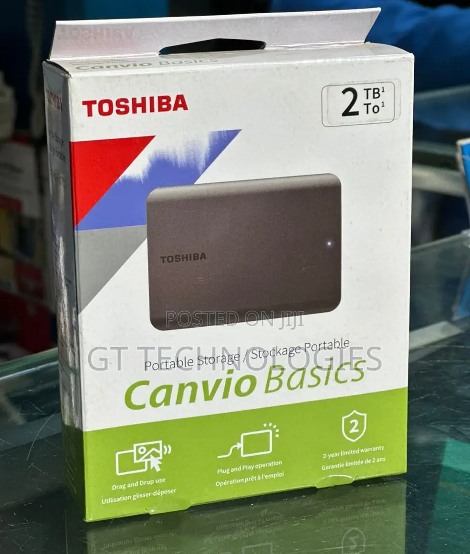 Toshiba Canvio Basics 2tb Portable External Hard Drive