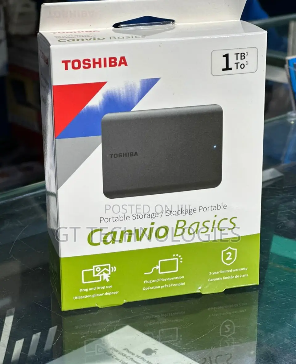 Toshiba Canvio Basics 1tb Portable External Hard Drive