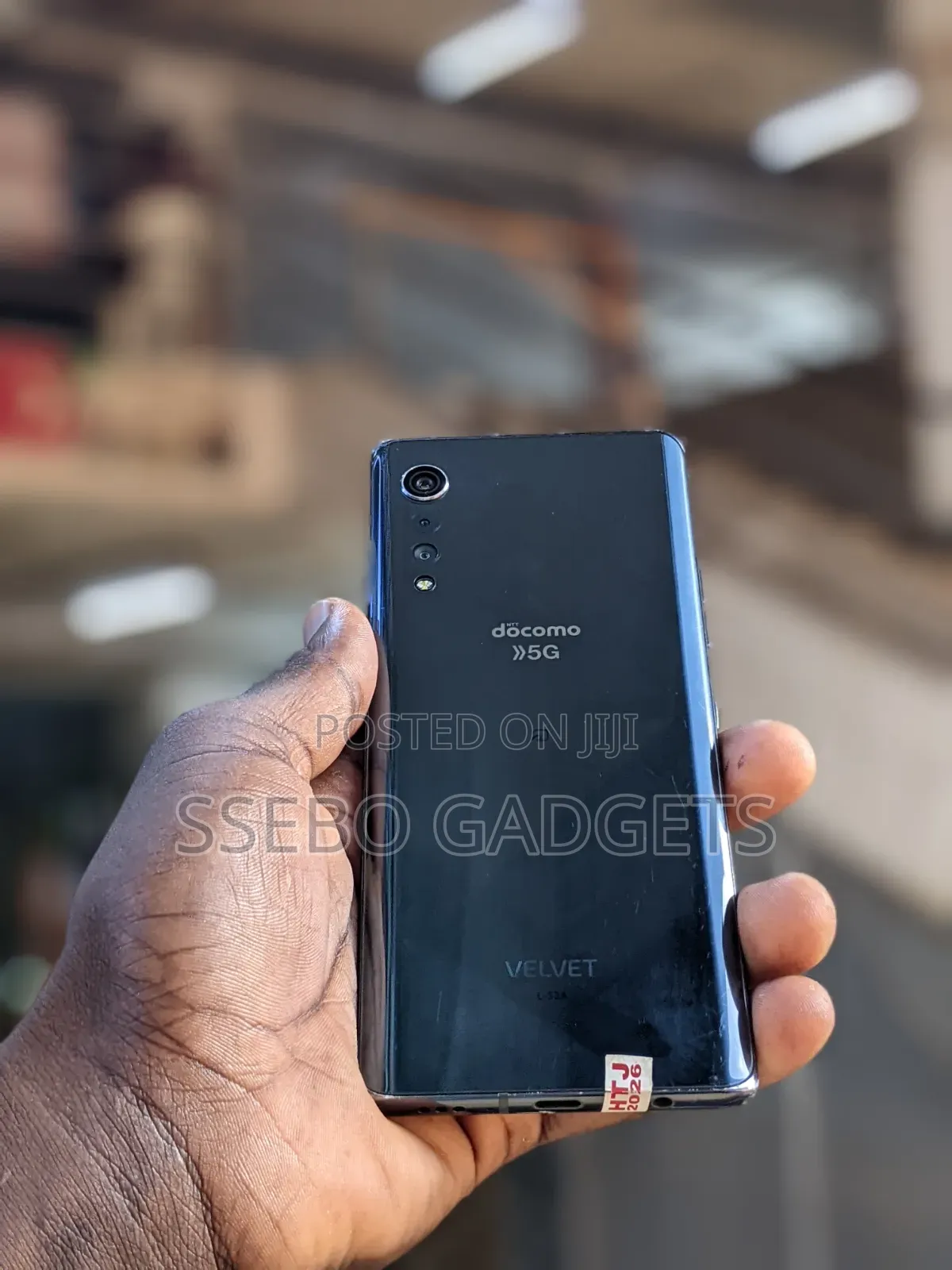 LG Velvet 5G 128 GB Black