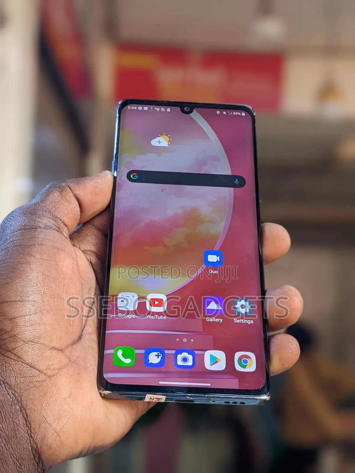 LG Velvet 5G 128 GB Black