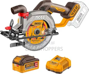 Ingco 20v Cordless Brushless Circular Saw 185mm Blade 4amps Battery