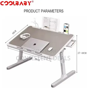 Adjustable Portable Foldable Laptop Table