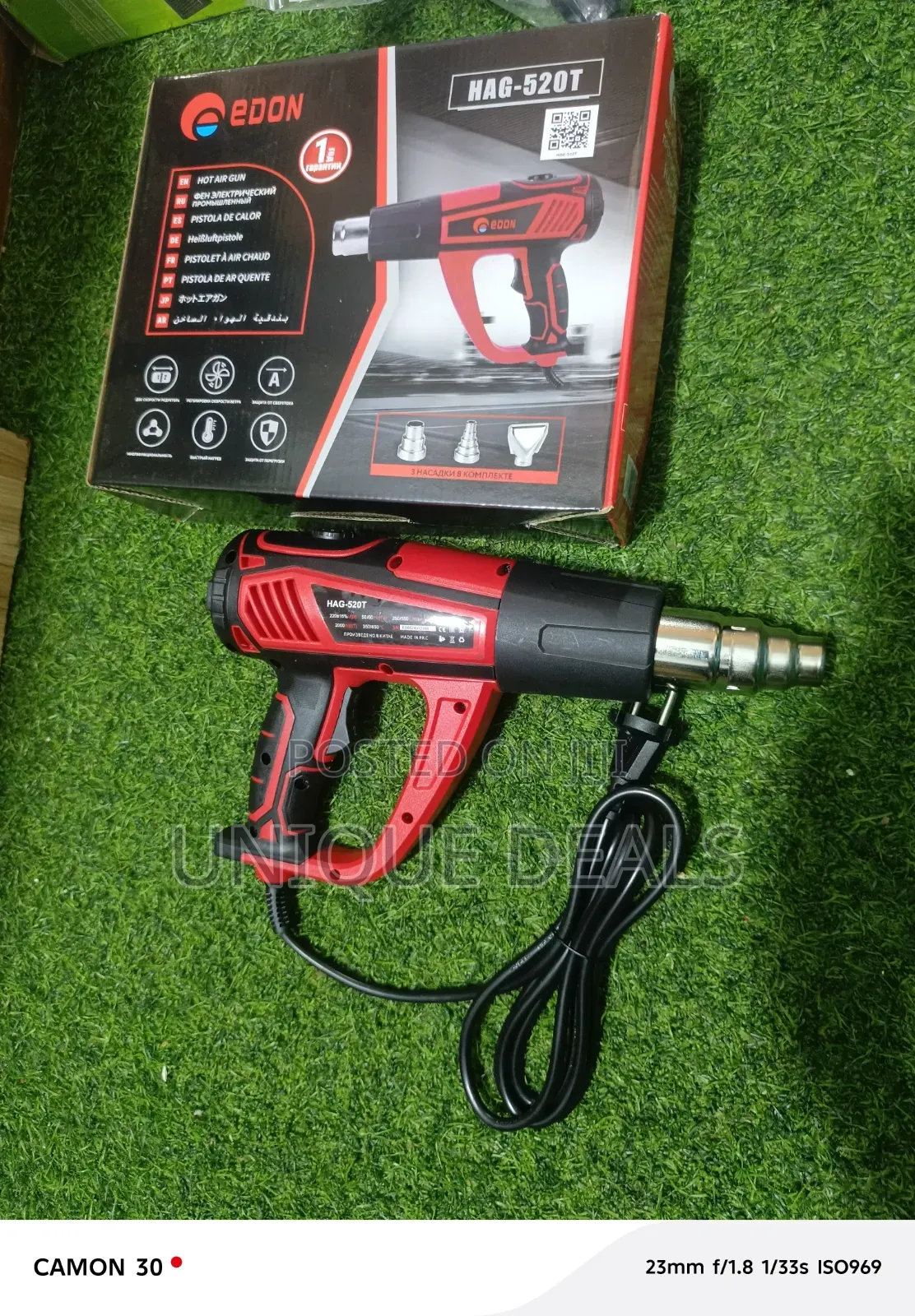 Edon Hag-520t Industrial Heat Gun