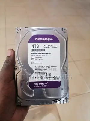 Western Digital 4tb Purple Surveillance Hard Drive